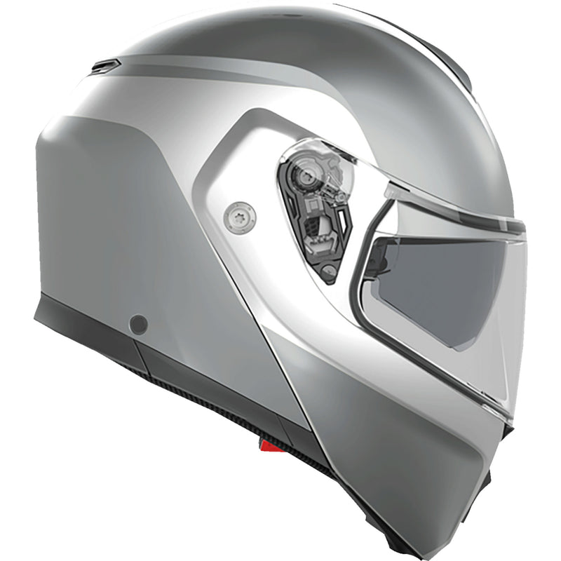 AGV 0100-2397 2118296002004L Streetmodular Levico Helmet Streetmodular Helmet - Levico - Double Light Gray - Large