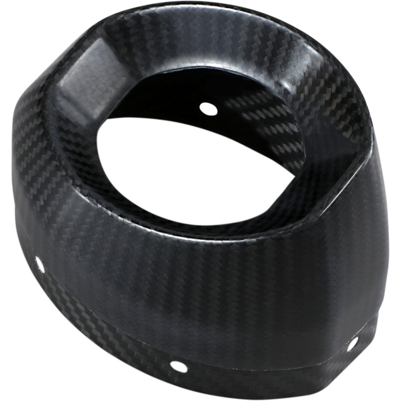 LEOVINCE 1861-1012 308420701R End Cap carbon fiber - right - factory
