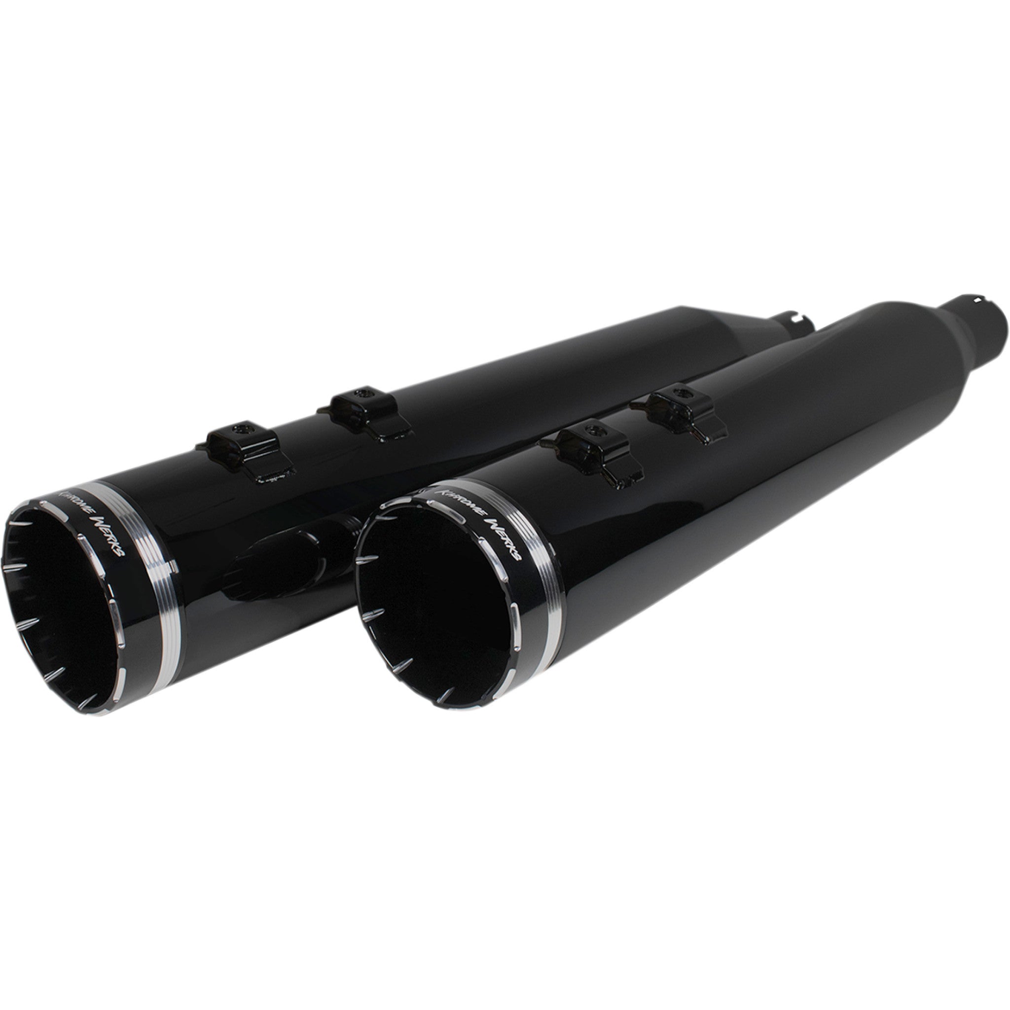 ハーレー　スポーツスター　KHIROME WERKS マフラー Khrome Werks HP-Plus® Muffler - 202640 For Harley Touring 2017