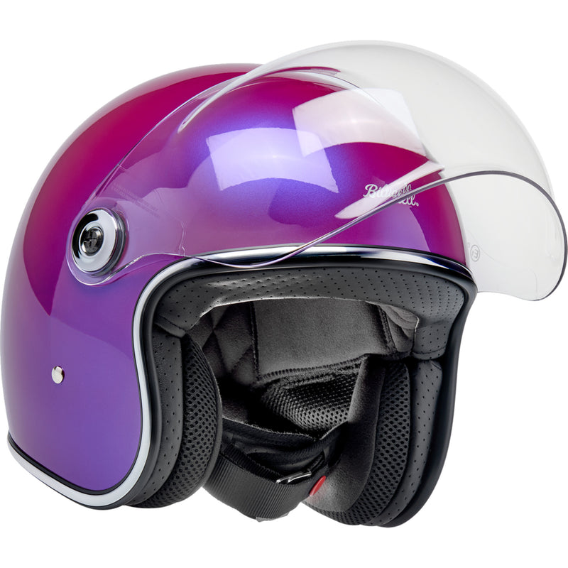 BILTWELL Tahoe™ Solid Helmet - Metallic Grape