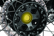 Kuryakyn 3802 Lodestar Rear Axle Sliders-bmw-gold - User 1