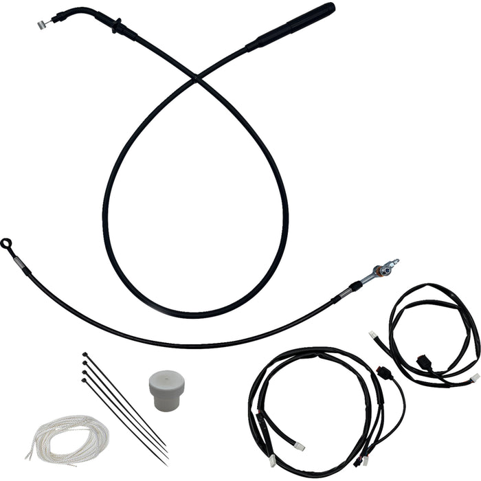 FAT BAGGERS INC. 0662-1203 149014-B EZ Install Kit - EZ Installation Kit - +6" - FLHX, FLHXSE - Black