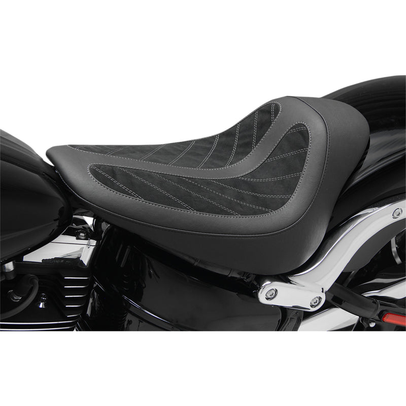 Mustang Fred Kodling Signature Series Seat - 76276 For Harley Breakout 2013-2017