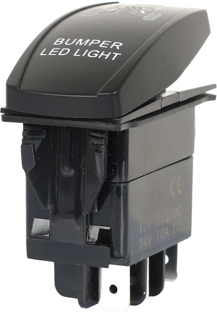 Flip 12-9072 SC1-AMB-L39 BUMPER LIGHTING SWITCH PRO SERIES BACKLIT