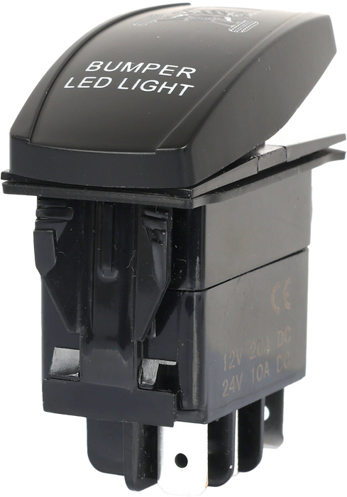 Flip 12-9072 SC1-AMB-L39 BUMPER LIGHTING SWITCH PRO SERIES BACKLIT