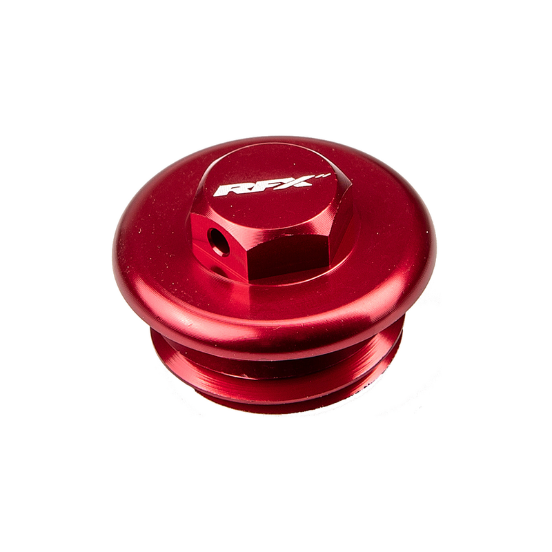 Rfx 739-0933 FXOP 50100 99RD OIL FILLER PLUG RED KTM/HUSQ/GAS