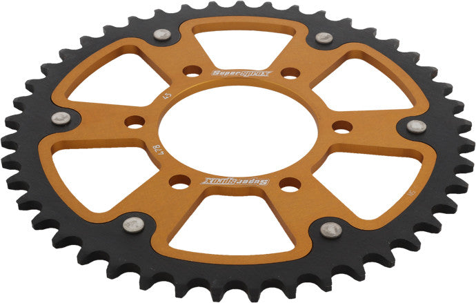 Supersprox 108-478645 RST-478-45-GLD REAR STEALTH SPROCKET ALU/STL 45T-520 GLD KAW