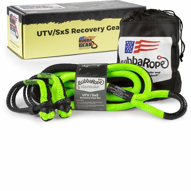 Bubba Ropes 740-6842GR 176842GR UTV GEAR SET GREEN EYES