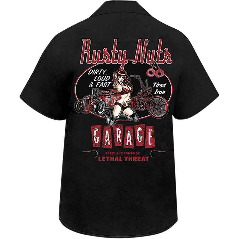 LETHAL THREAT 3040-2862 HW50197XL Rusty Nuts Shirt black - xl
