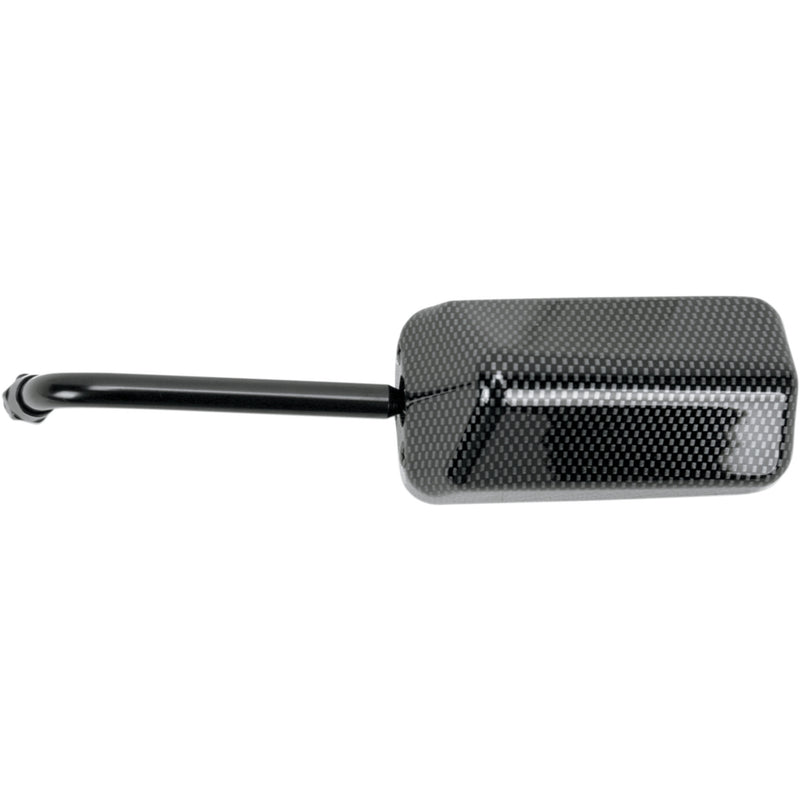 EMGO 20-97141 20-97141 Eurosport Mirror Mirror - Eurosport - Side View - Standard - Rectangle - Carbon Fiber - Right/Left