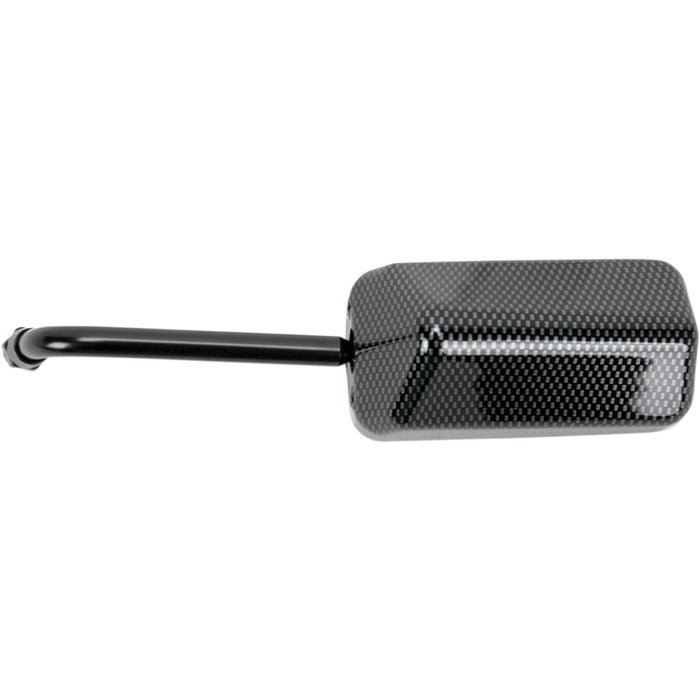 EMGO 20-97141 20-97141 Eurosport Mirror Mirror - Eurosport - Side View - Standard - Rectangle - Carbon Fiber - Right/Left