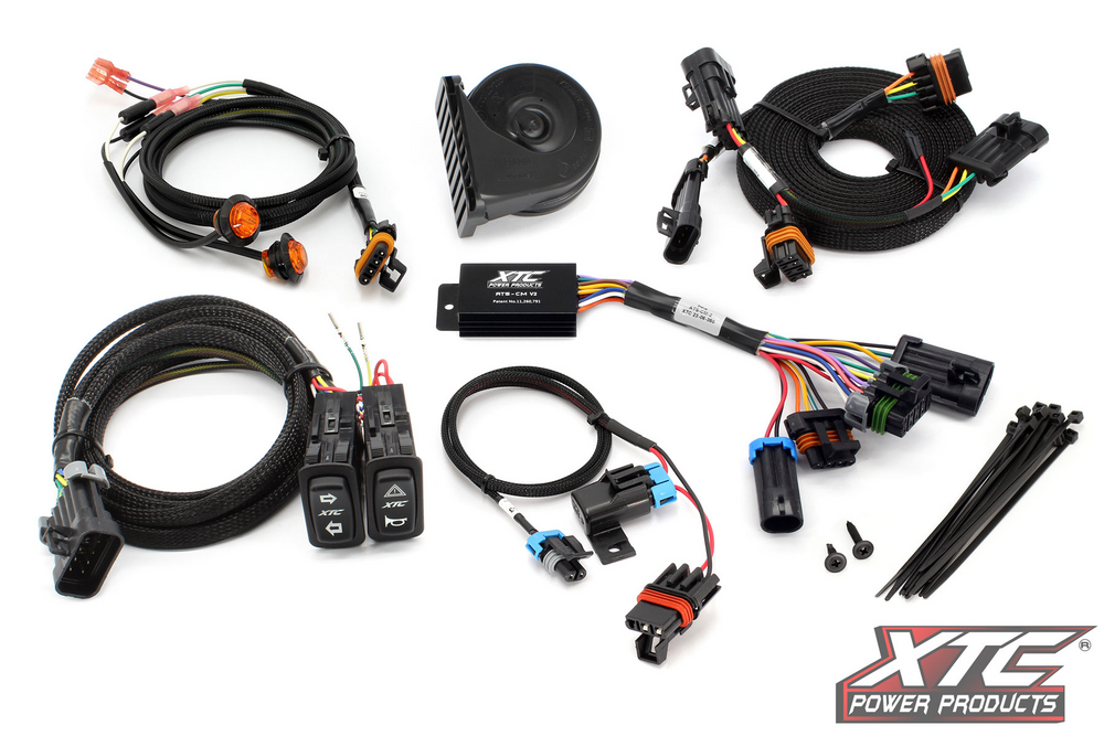 Xtc Power Products 630-1368 ATS-POL-RAN570 AUTO TURN SIGNAL KIT W/ HORN POL