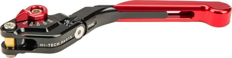 Puig Hi-tech Parts 561-00024R 24RNR LEVER CLUTCH EXTENDABLE/FOLDABLE RED