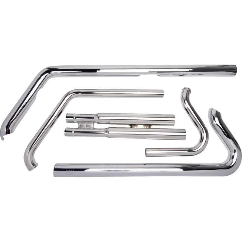 Cobra Speedster Slashdown 2-Into-2 Exhaust System - 6850 For Harley Softail 1986-2006