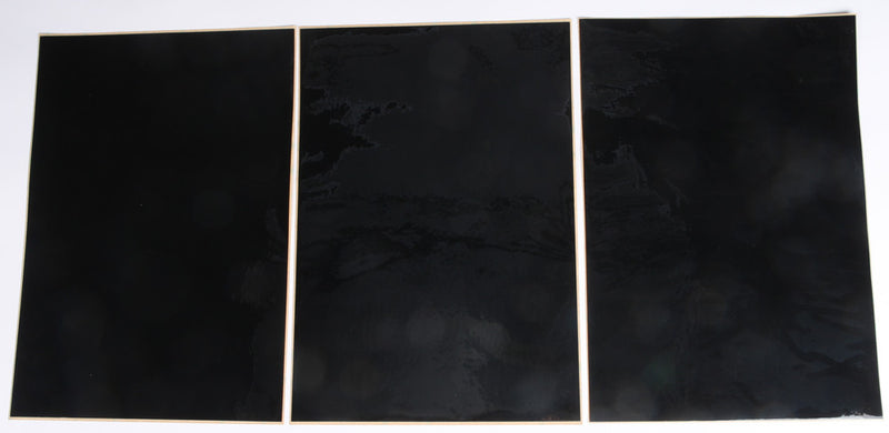 D'cor Visuals D-Cor Universal Number Plate Black 3/PK - 40-80-107