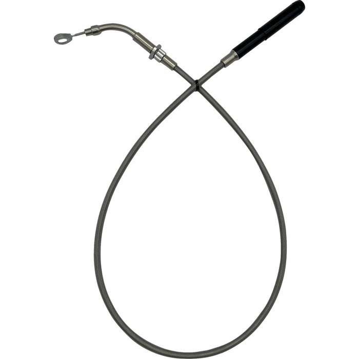 FAT BAGGERS INC. 0662-1241 118006 EZ Install Upper Clutch Cable - FLTR/FLHX '21-'23 - +6" - Braided