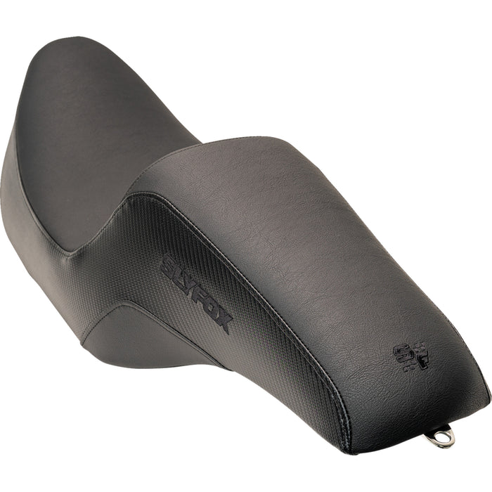 SLYFOX 0801-1612 0801-1612 The Drifter Seat - Black Logo - Smooth Vinyl - Carbon Fiber - FL '97-'07