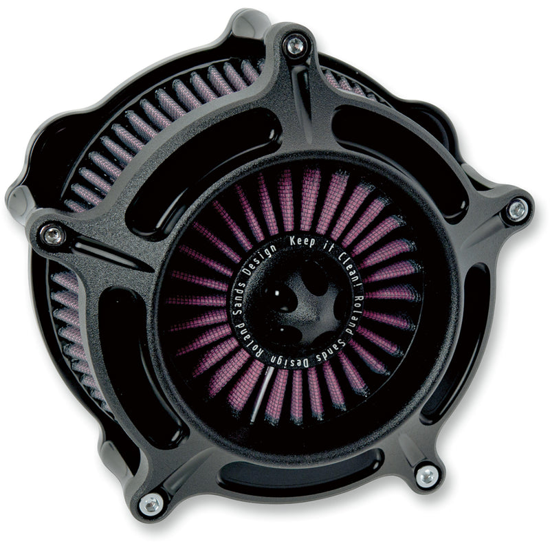 Rsd Turbine Air Cleaner - 0206-2039-SMB For Harley Sportster 1991-2022