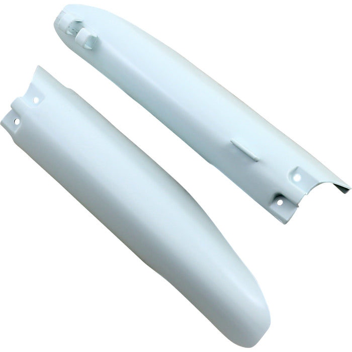 ACERBIS 0412-0140 2115020002 Replacement Fork Covers for Suzuki — Fork Fork Covers - Lower - White