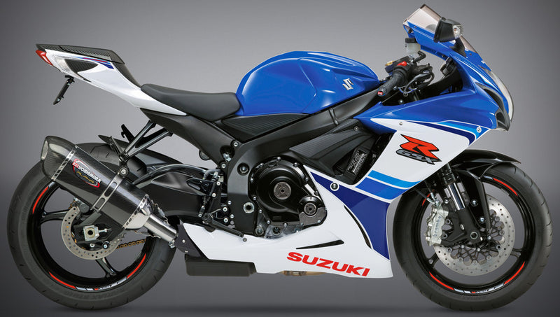 Yoshimura Exhaust Signature Alpha Slip-ON SS-CF-CF - 11600EM220 Suzuki 600 / 750 2011-2024