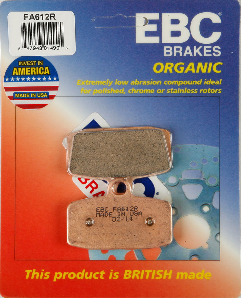 EBC Brake Pads Sintered R Series - FA612R Husqvarna TC 85 2014-2017