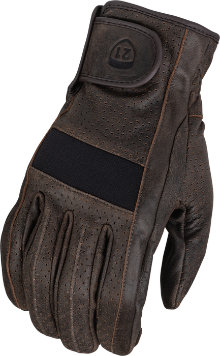 Highway 21 489-00434X 489-00434X JAB PERFORATED GLOVES BROWN 4X