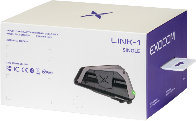 Scorpion Exo 75-1307 EC-LINK1-S EXOCOM LINK-1 BLUETOOTH COMMUNICATOR (SINGLE PACK)