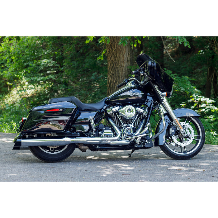 S&S CYCLE 1801-1494 550-1011 4-1/2" MK45 Cutlass Performance Mufflers - 4-1/2" Chrome MK45 Cutlass Performance Mufflers