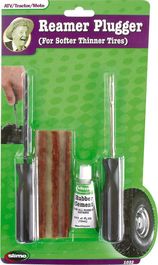 Slime 85-1032 21032 REAMER PLUGGER KIT SCREWDRIVER TYPE
