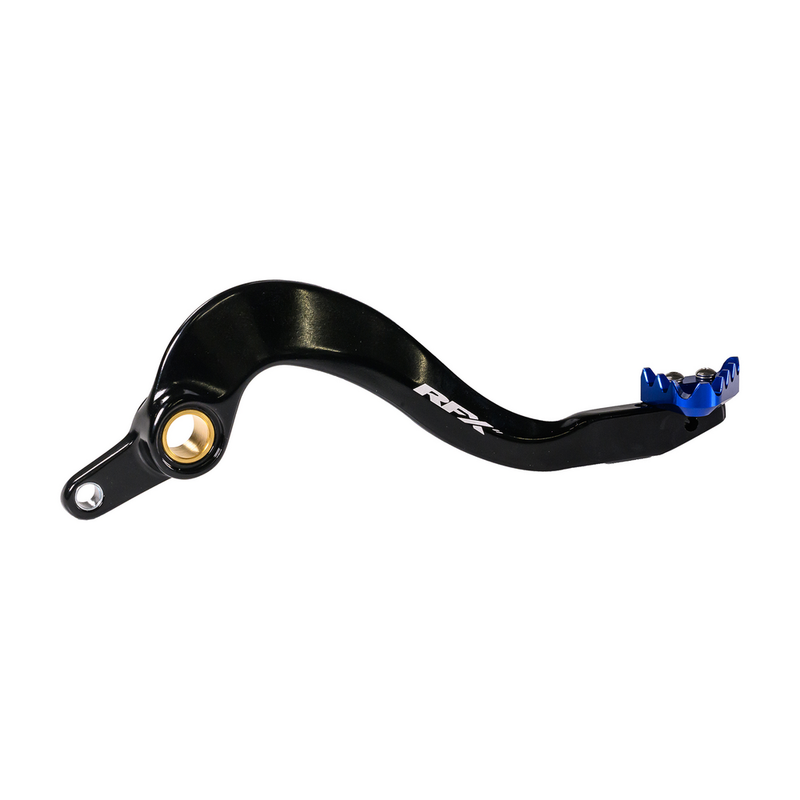 RFX Rear Brake Pedal Blue Solid-TIP - FXRB 40201 99BU Yamaha YZ 450 / WR 450 2010-2023