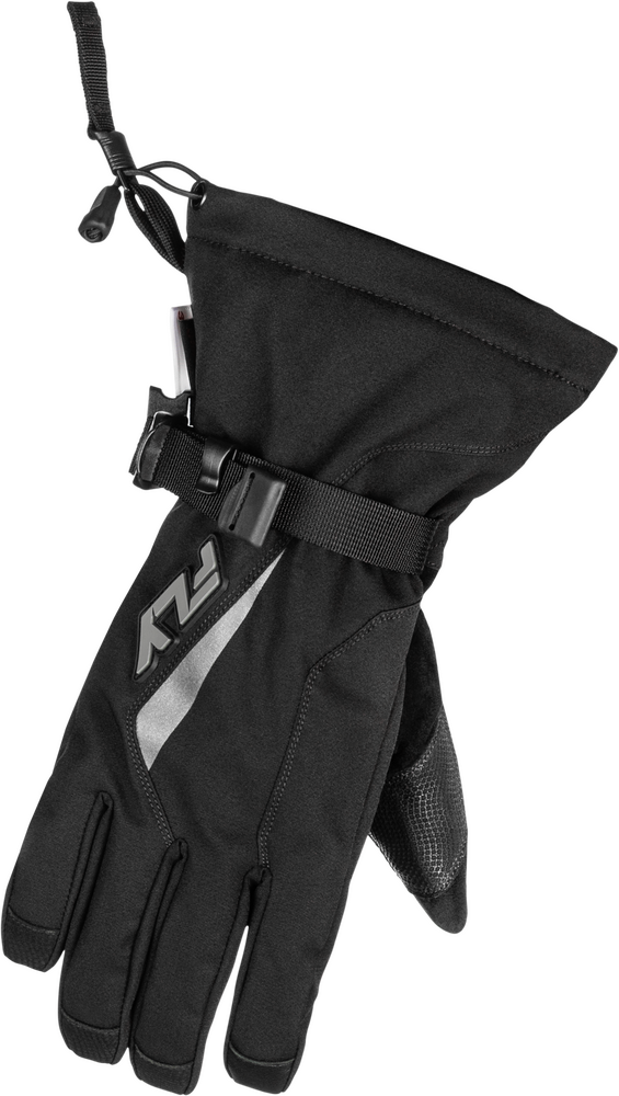 Fly Racing 371-06042X 371-06042X TITLE GAUNTLET GLOVES BLACK/GREY 2X
