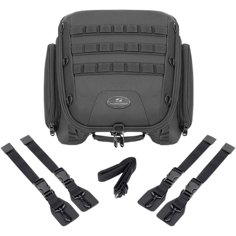 SADDLEMEN 3516-0271 EX000301A TS1450R Tactical Tunnel Bag Tactical Tail Bag