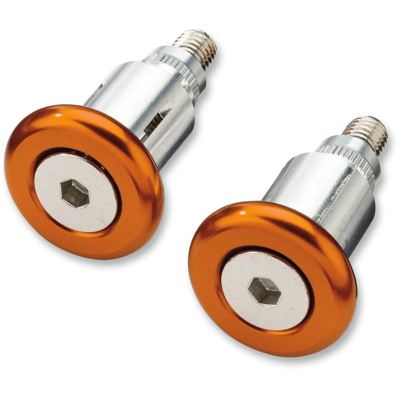 MOOSE OFFROAD 0634-0473 1BEC0661-PVPM Handlebar Ends Bar End - Orange