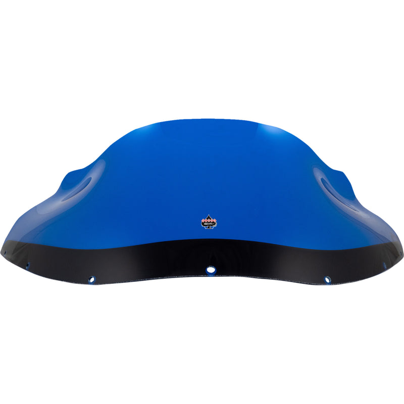 KLOCK WERKS 2310-0778 KWW-02-0615 Kolor Flare™ Windshield - 9" - Blue - FXRP