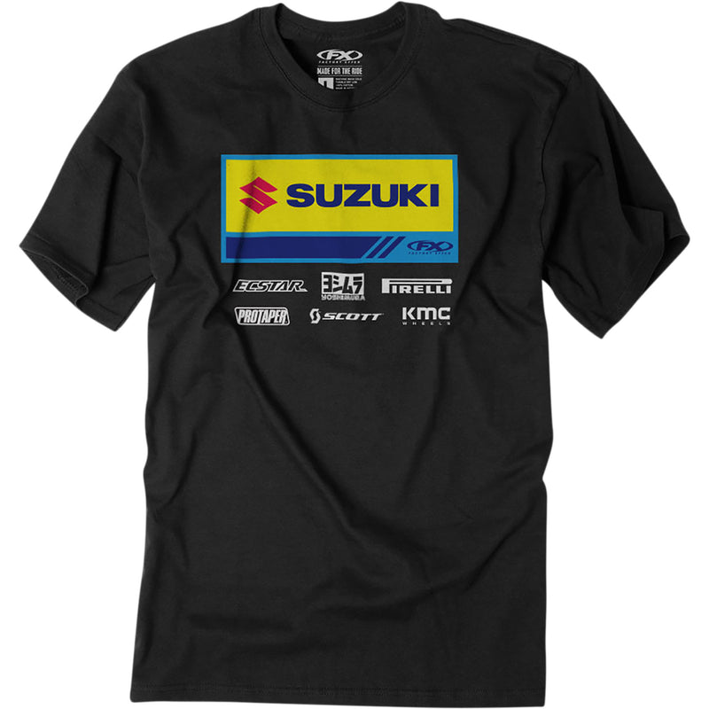 FACTORY EFFEX 21 Racewear T-Shirt Suzuki - Black
