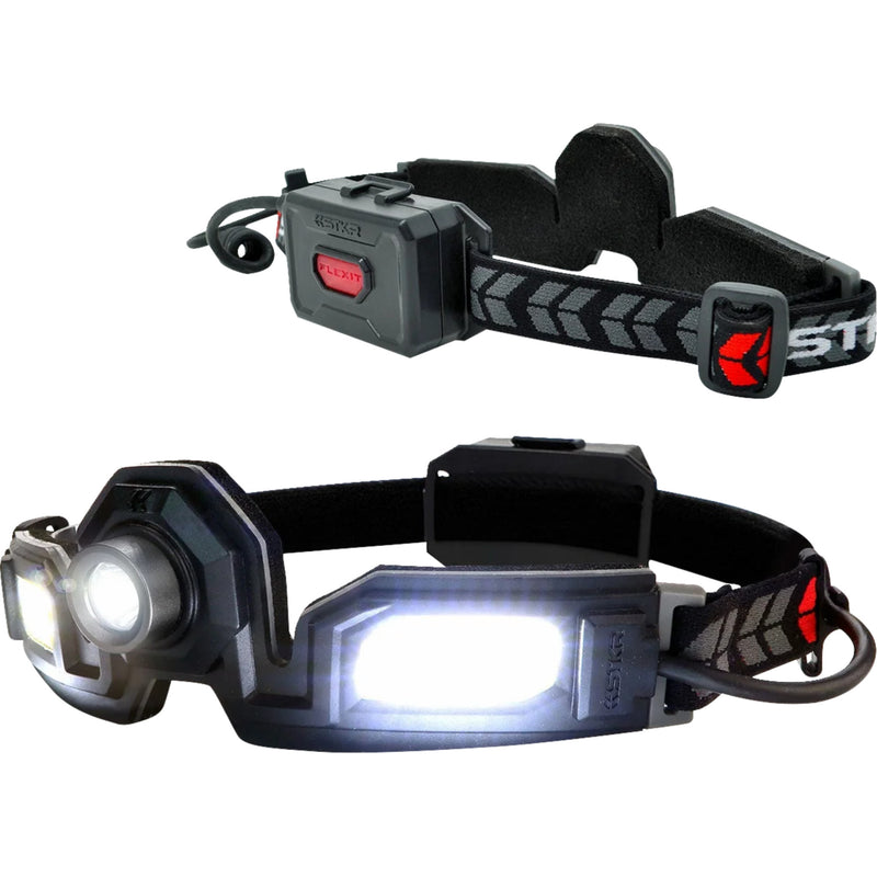 RISK RACING 3850-0660 14204 FLEXIT Pro 3.0 Headlamp Headlamp - FLEXIT - Pro 3.0 - LED - 300 Lumens - Multi Functional