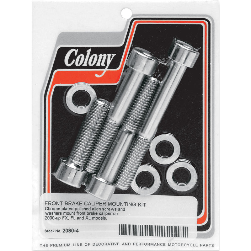 Colony Bolt Kit - 2080-4 For Harley Motorcycles 2000-2007