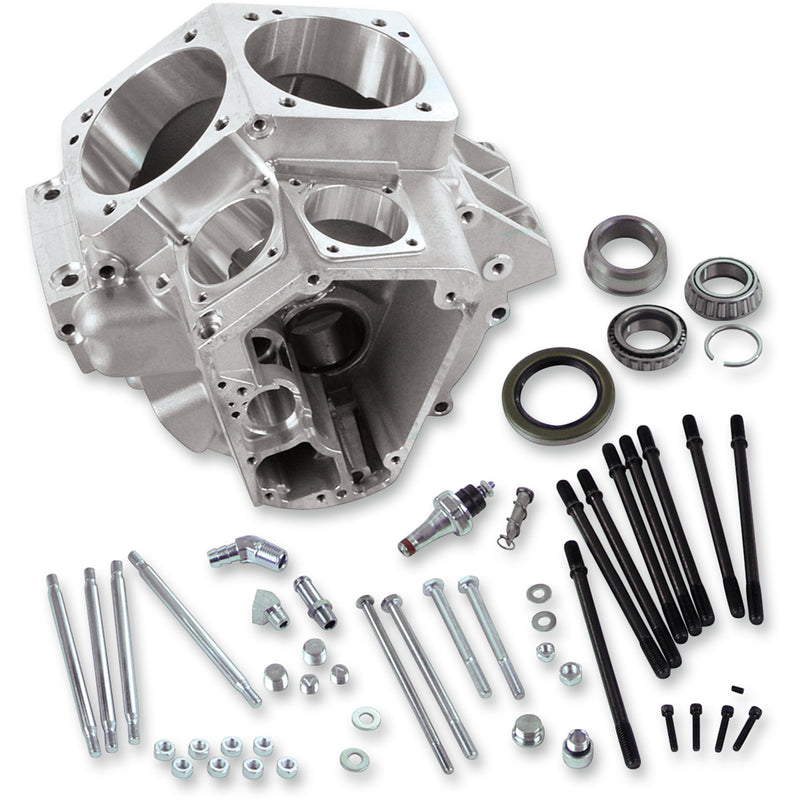 S&S Cycle Crankcase - 31-0047 For Harley Motorcycles 1984-1999