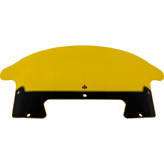KLOCK WERKS 2312-1520 KWW-04-0653 Kolor Flare® Windshield Windshield - 9" - Yellow - Chieftain PowerPlus/Roadmaster PowerPlus