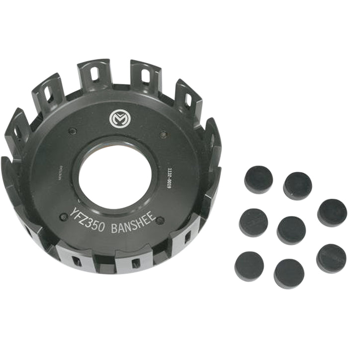 MOOSE OFFROAD 1132-0019 M016 Billet Clutch Basket With Cushion Clutch Basket with Cushion