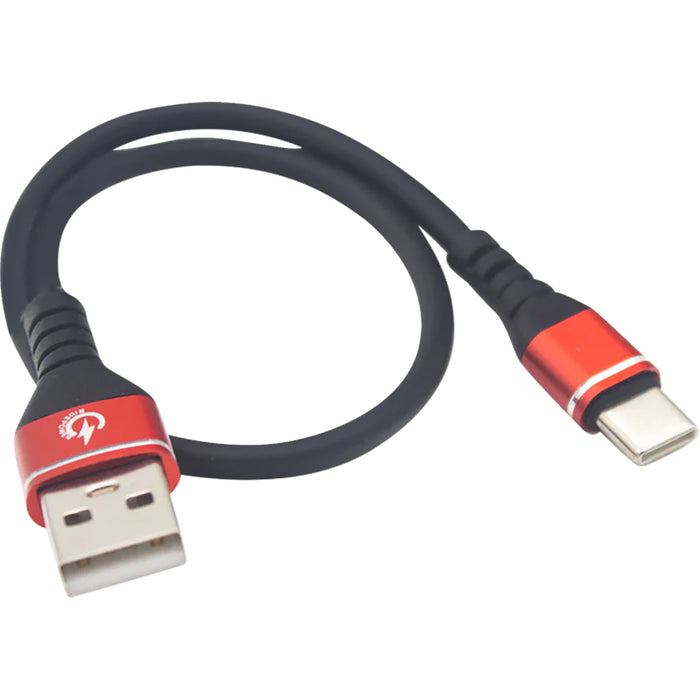 RIDEPOWER 3807-0635 RPUSBUSBC12 USB to USB-C Charging Cable USB to USB-C Cable - Charger - Single-End - 12"
