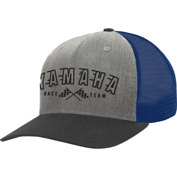 YAMAHA APPAREL 2501-3962 NP21A-H3241 Yamaha Racing Hat Yamaha Race Team Hat - Gray/Blue