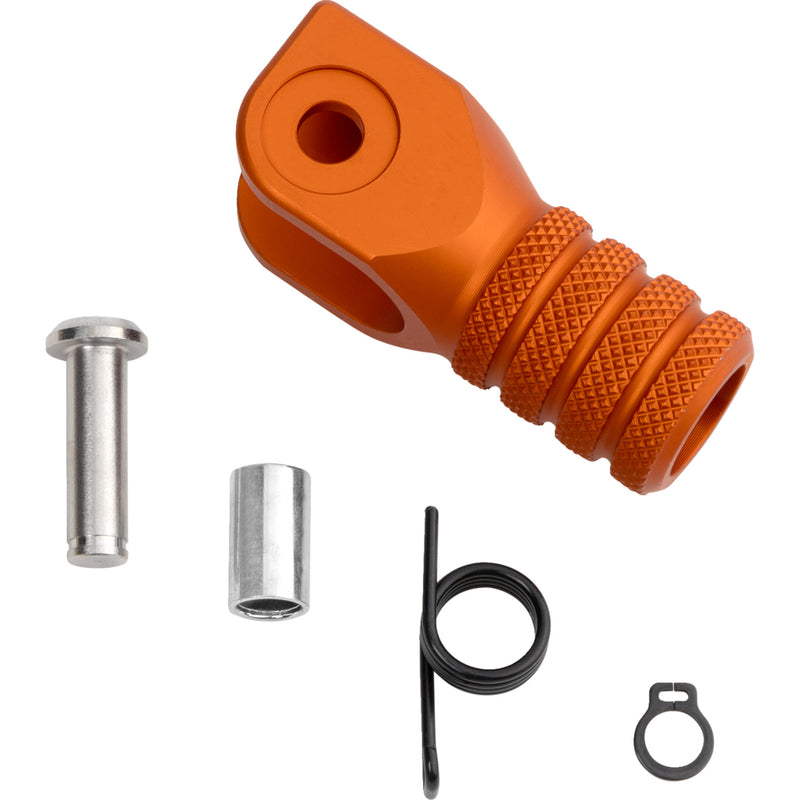 MOOSE OFFROAD 1602-1640 81-0000-02-40 Knurled Shift Tip Knurled Shift Lever Tip - 0 mm - Orange