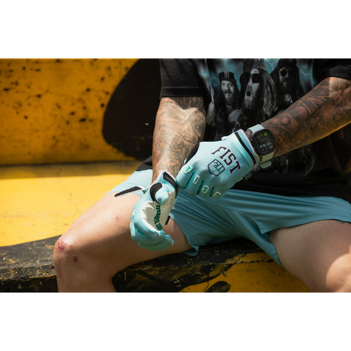 FIST HANDWEAR Breezer Ruthless Teal Staple Gloves