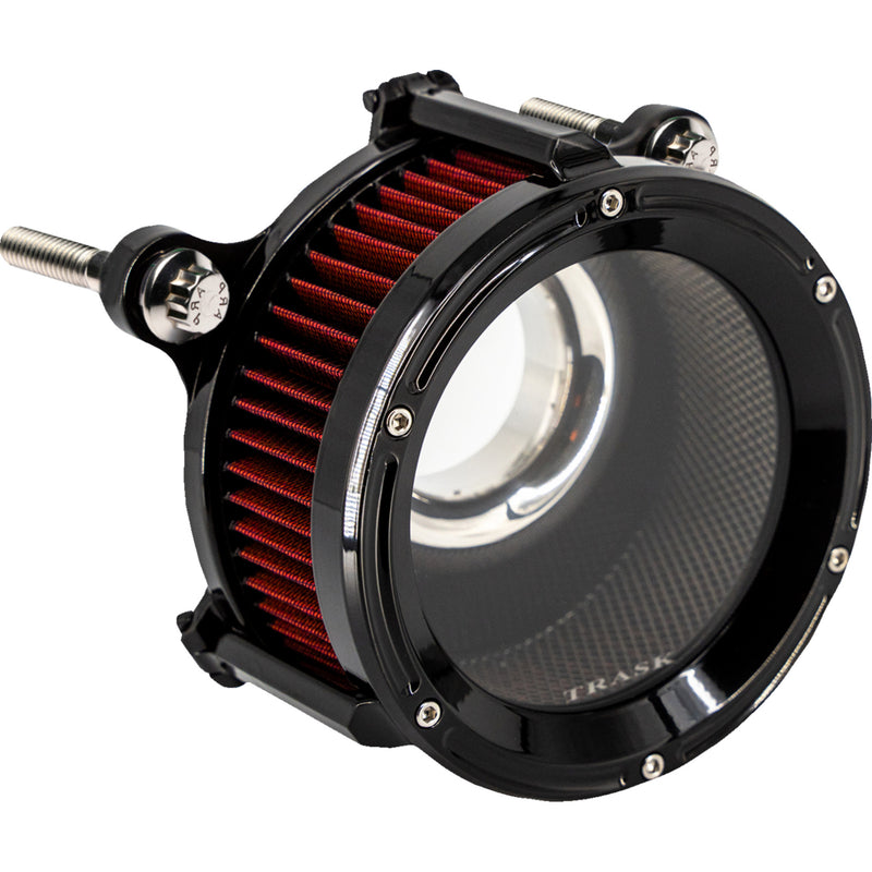 Trask Assault Charge High-Flow Air Cleaner - TM-1024GBK For Harley Touring 2023-2026