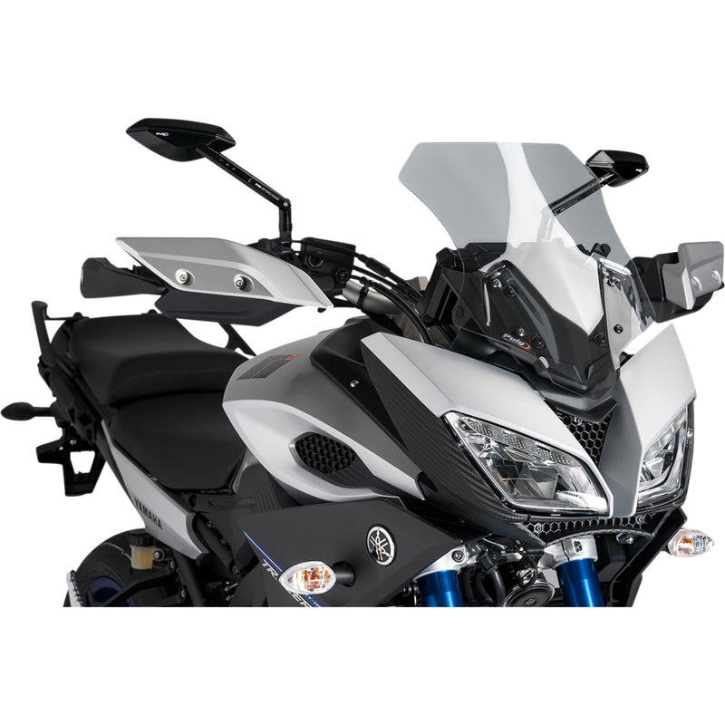PUIG HI-TECH PARTS 2301-2417 7645H Z-Racing Windscreen Race Windscreen - 15-3/8" - Light Smoke - FJ-09