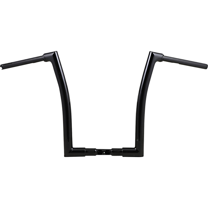 FAT BAGGERS INC. 0601-5477 606016-B 1-1/2" EZ Install Flat Top Handlebar - 16" - Black