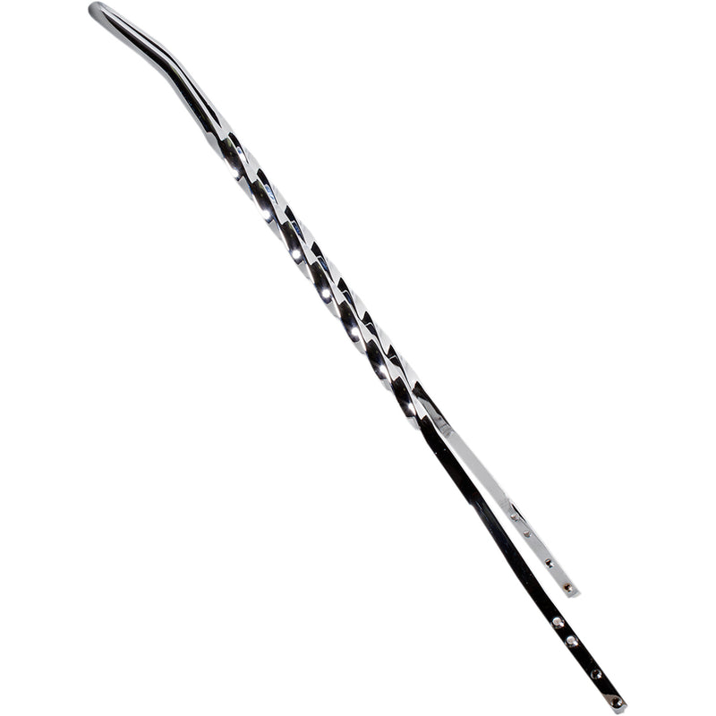 CYCLE VISIONS 1501-0509 CV-8042B Twisted Sticks Sissy Bar black - 30"