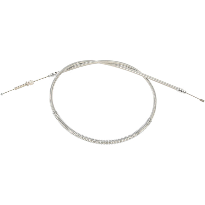 BARNETT 0652-1299 102-30-10014 High-Efficiency Stainless Steel Clutch Cable for Harley-Davidson - Standard