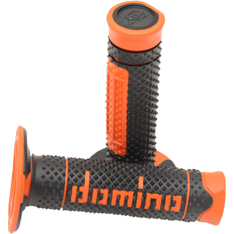 DOMINO 0630-1569 A26041C4540A7-0 Diamonte Grips Grips - Diamonte - Dual Compound - Black/Orange